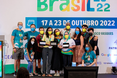 Premiadas na Python Brasil 2022