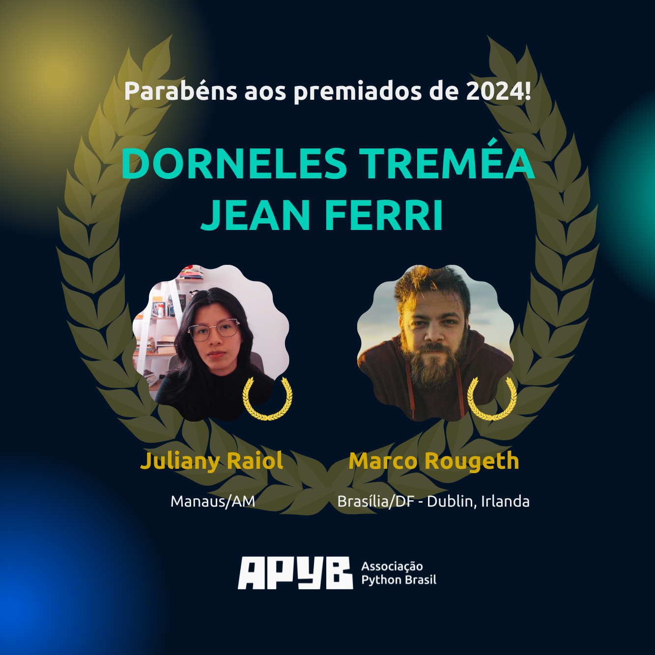 Premiadas na Python Brasil 2024